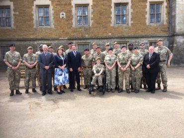 Cadet Force Commission Parade at Belvoir Castle-2nd June 2018