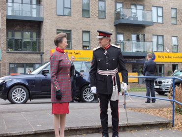 HRH The Princess Royal opens the new CAB in South Oxhey