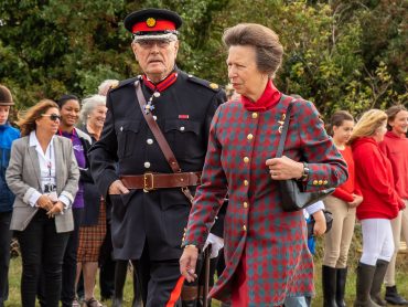 HRH The Princess Royal visits Riding for the Disabled at Brook Cottage Farm, Furneaux Pelham