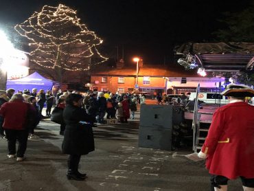 Lord-Lieutenant Opens Winter Fair in Rickmansworth