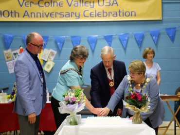 Ver-Colne Valley U3A Group 10th Anniversary Celebration