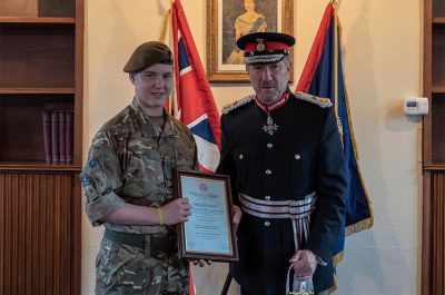 Presentation Ceremony of Lord-Lieutenant’s Certificates for Meritorious Service and Recognition of The Lord-Lieutenant’s Cadets