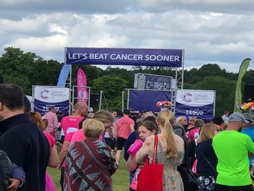 Race For Life in Cassiobury Park