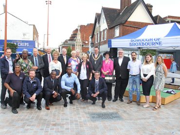 Official Opening of the Queen Eleanor Square in Waltham Cross