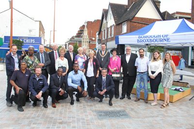 Official Opening of the Queen Eleanor Square in Waltham Cross