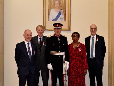 Presentation of British Empire Medals