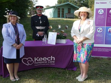 Presentation of QAVS to Keech Hospice Care