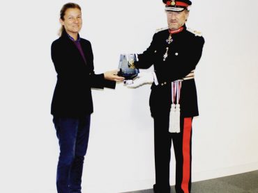 The Queens Award presented to CEO of buddi