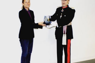 The Queens Award presented to CEO of buddi