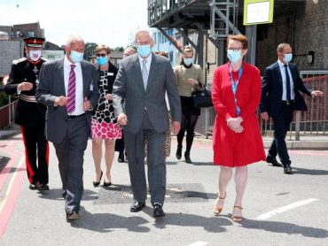 Duke of Gloucester visits Watford General Hospital