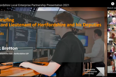 Hertfordshire Local Enterprise Partnership Briefing to the Hertfordshire Lieutenancy