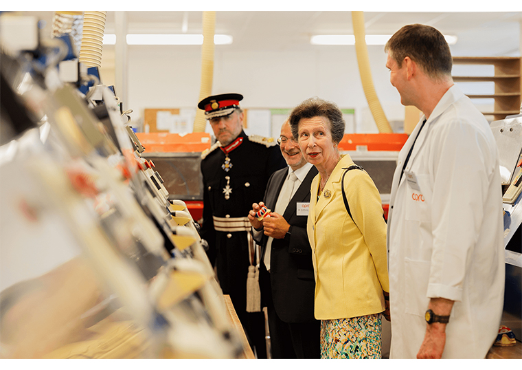 Her Royal Highness The Princess Royal visits OPRO