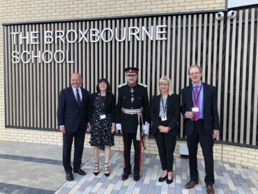 Opening of the new Broxbourne School