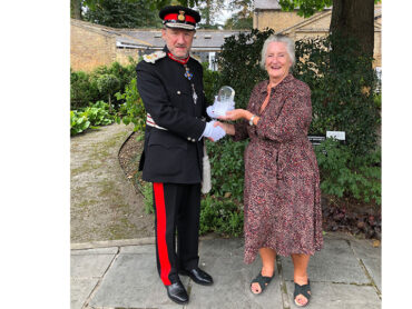 The Lord-Lieutenant Presents Future Living with the Queens Award for Voluntary Service