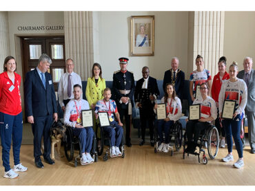 Reception for Hertfordshire’s Tokyo Olympians at County Hall
