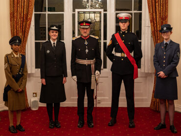 Investiture of the New Lord-Lieutenant’s Cadets