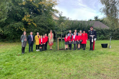 Margaret Wix Primary School Tree Planting for the Queen’s Green Canopy