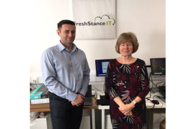 Jo Connell DL gets Insight into  FreshStance IT Apprenticeship Scheme