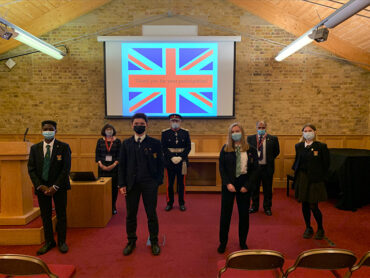 Hertfordshire Lieutenancy Presents the British Monarchy to Bishop’s Stortford College