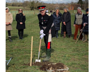 Micklefield Hall Tree Planting for the Queen’s Green Canopy