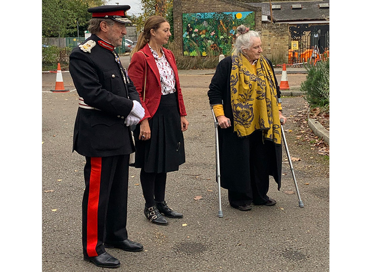 Lord-Lieutenant attends Tree Planting at FutureLiving43