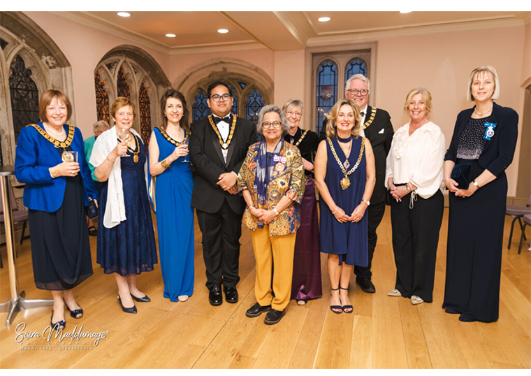Mayor of Ware Hosts the Annual Civic Dinner at Ware Priory