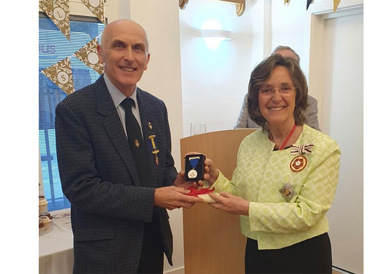 Andrew Passfield awarded Honorary Freeman of Sawbridgeworth