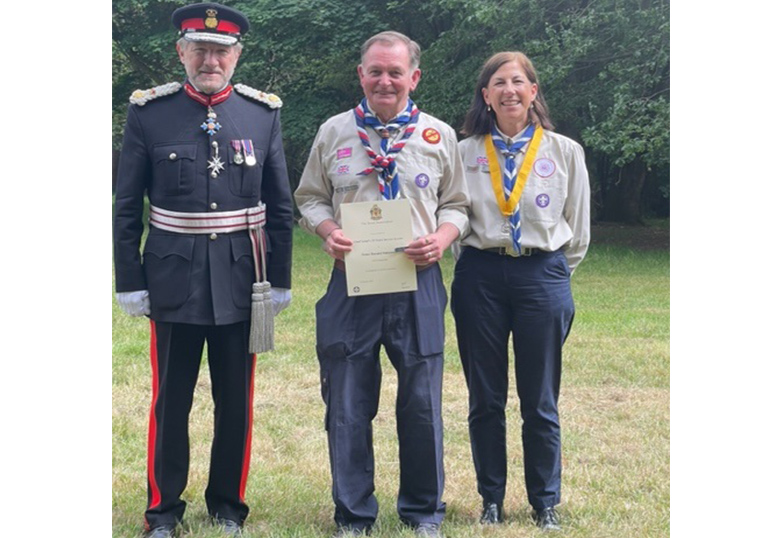 Lord-Lieutenant Attends the AGM Tolmers Scout Camp in Cuffley