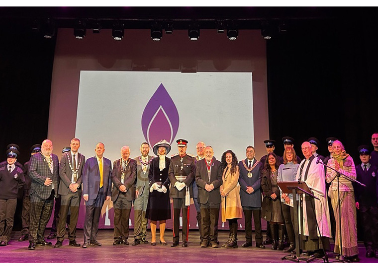 The Lord-Lieutenant attends Holocaust Events across Hertfordshire