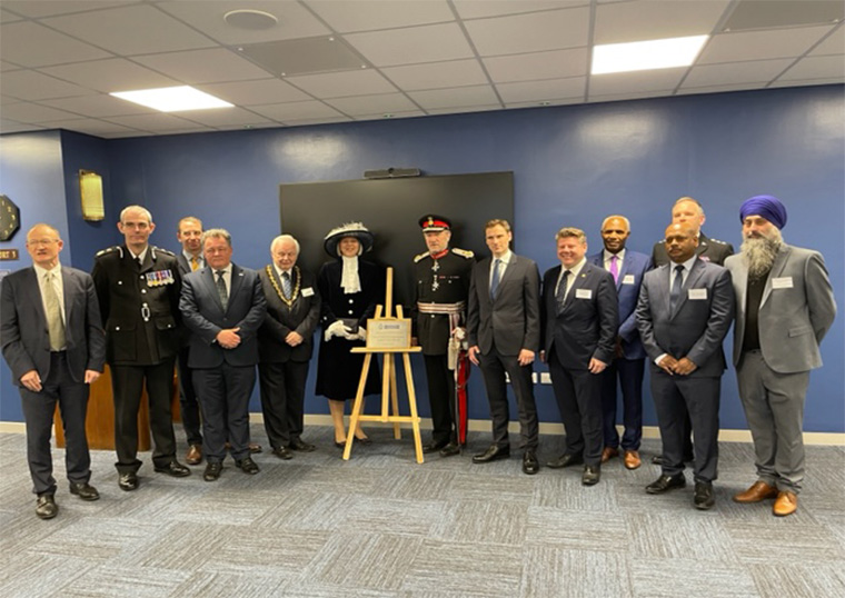 Lord-Lieutenant opens the new Watford Police Station
