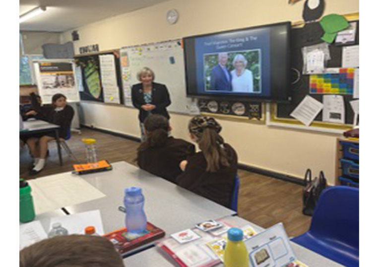 Lieutenancy visit to Goffs Oak Primary School