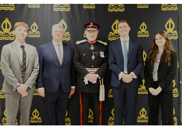 The Lord-Lieutenant Presents Prizes and Certificates at The Bishop Stortford High School