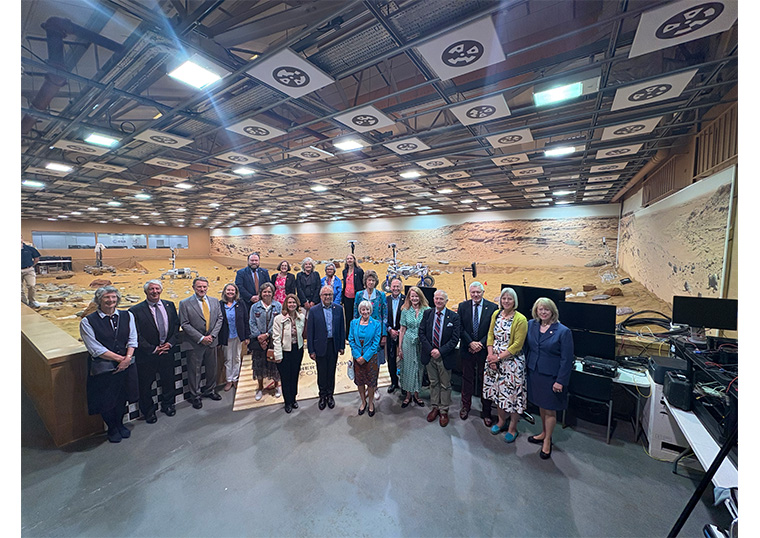 Hertfordshire Lieutenancy’s visit to Airbus in Stevenage