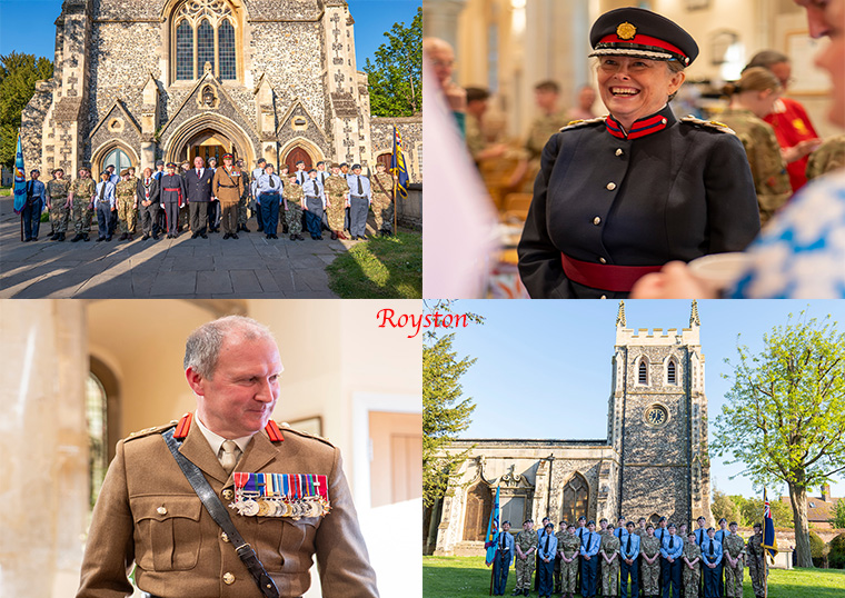 Royston Commemorative Service for VE Day