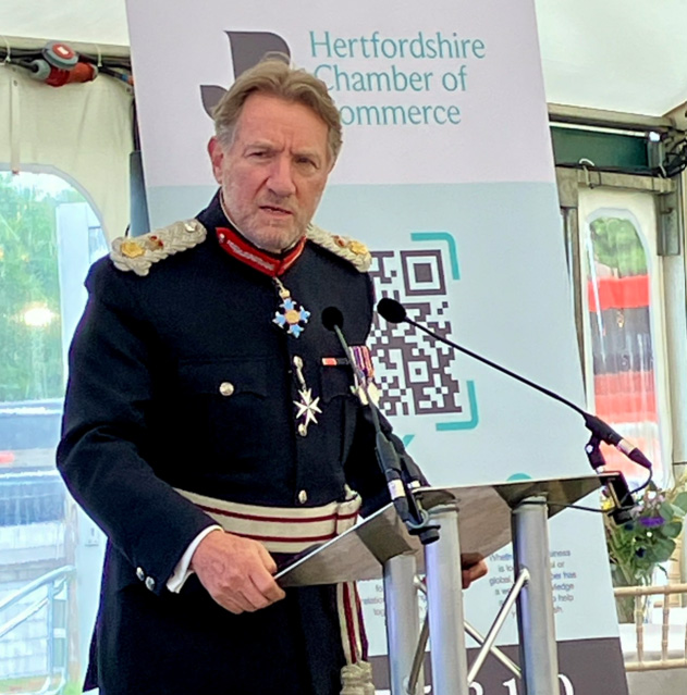 The Lord-Lieutenant and Outgoing President looks back at his three years heading East Anglia RFCA