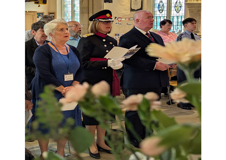 VJ Day Service of Commemoration in Royston