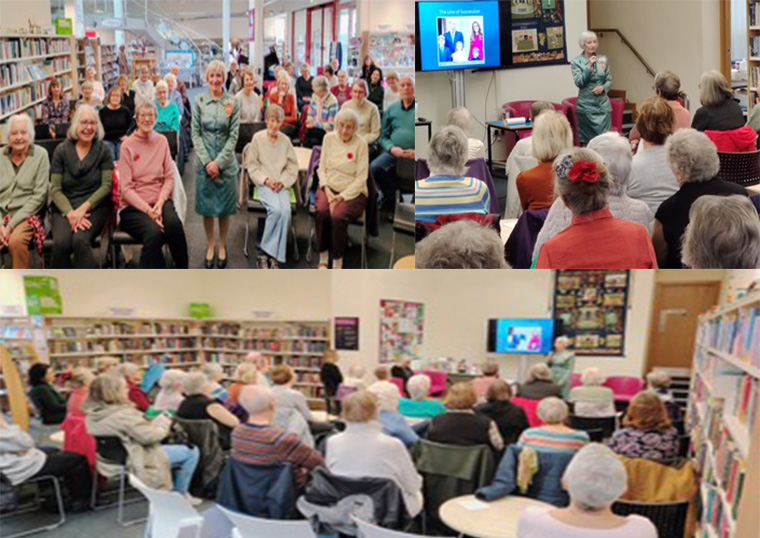 Marion Brown attends the Allsorts group meeting in WGC