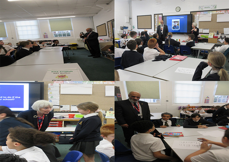 Lieutenancy Visit to Little Heath Primary School in Potters Bar