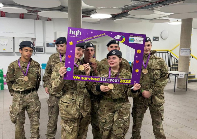 Youth United Hertfordshire Sleep out 2025