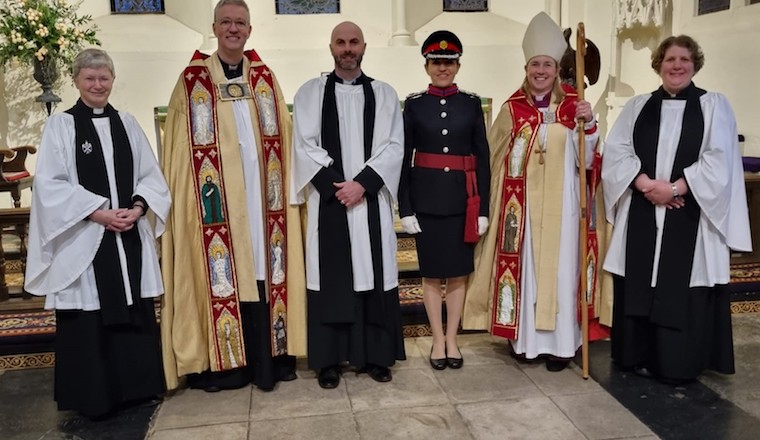 Welcome for new Rector of Wheathapstead