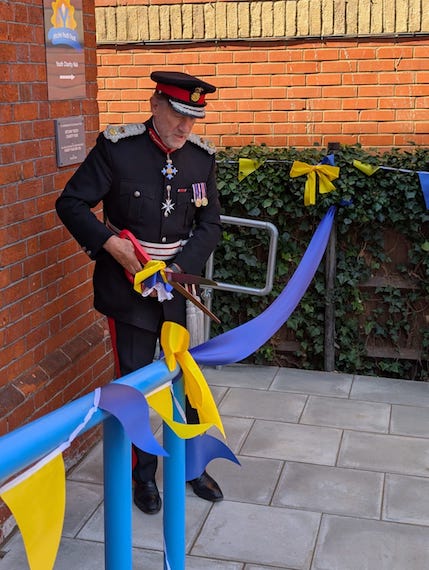 Opening of the Lord Lieutenant Charity Hub at Hitchin Youth Trust